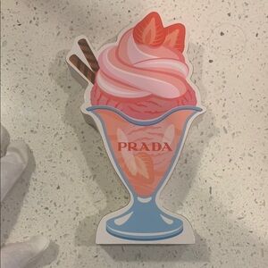Prada Ice Cream Motif Decor